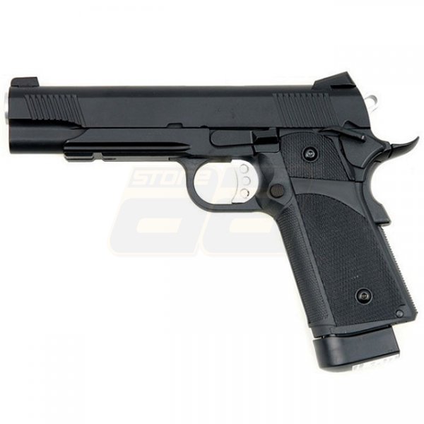 KJ Works KP-05 Hi-Capa Co2 Blow Back Pistol - Black