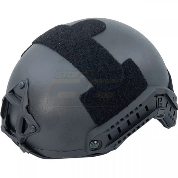 Pitchfork FAST Ballistic Combat Helmet High Cut - Black - Deluxe - M
