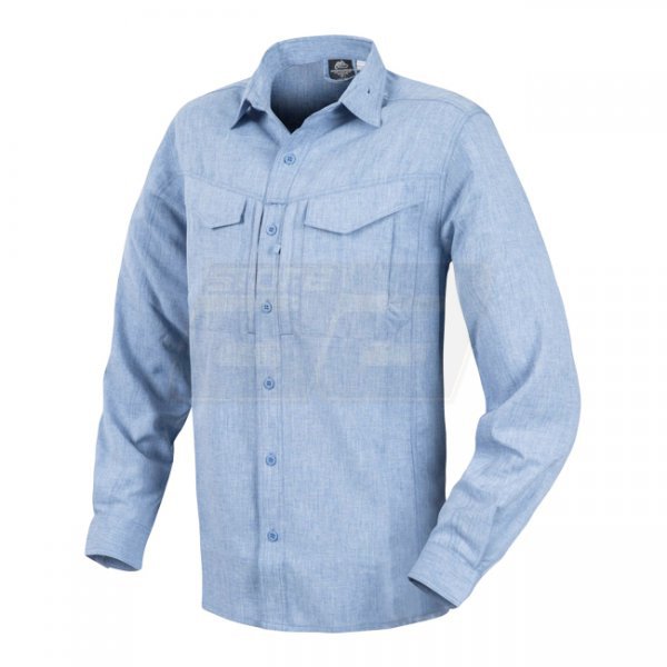 Helikon Defender Mk2 Gentleman Shirt - Melange Light-Blue - M