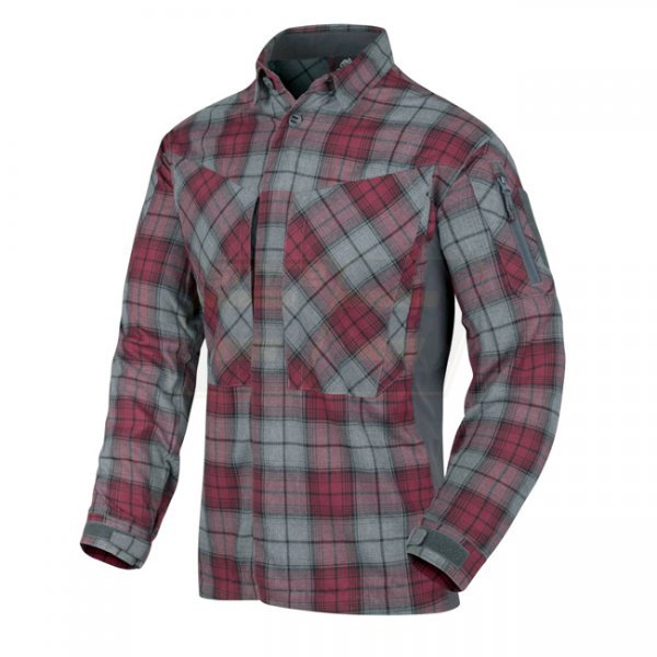 Helikon MBDU Flannel Shirt - Ruby Plaid - XL