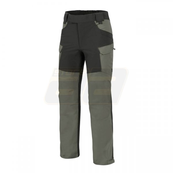 Helikon Hybrid Outback Pants Duracanvas - Taiga Green / Black - S - Regular