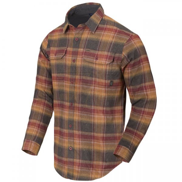 Helikon GreyMan Shirt - Amber Plaid - S