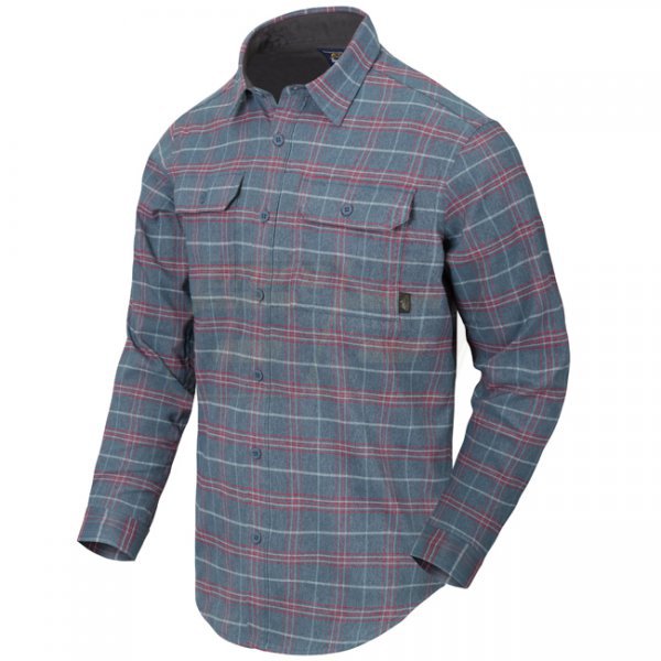 Helikon GreyMan Shirt - Graphite Plaid - S