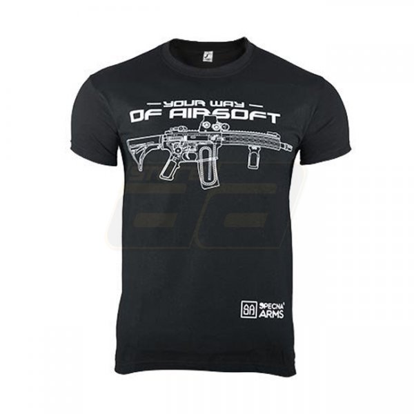 Specna Arms Shirt - Your Way of Airsoft 02 - Black - XL