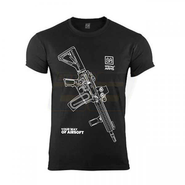 Specna Arms Shirt - Your Way of Airsoft 01 - Black - S