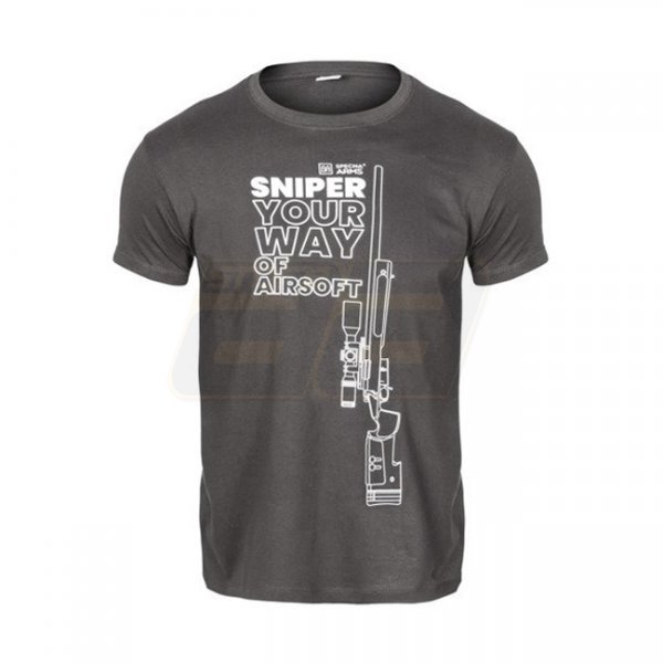 Specna Arms Shirt - Your Way of Airsoft 03 - Grey / White - S