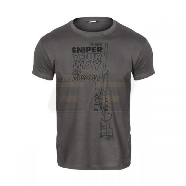 Specna Arms Shirt - Your Way of Airsoft 03 - Grey/Black - 2XL