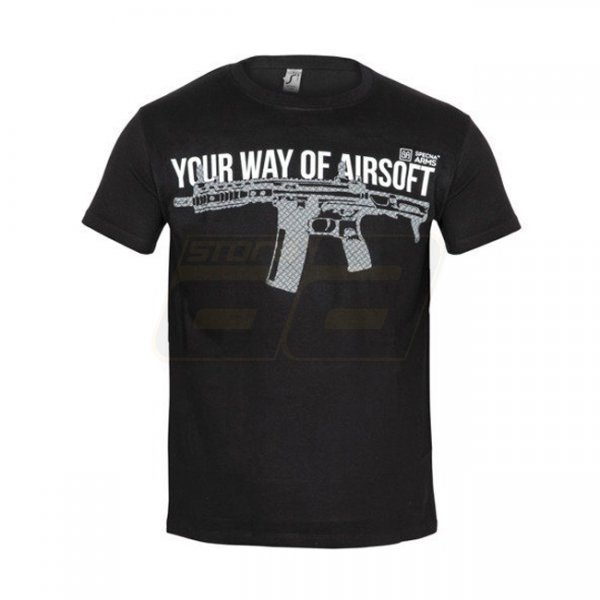Specna Arms Shirt - Your Way of Airsoft 04 - Black - M