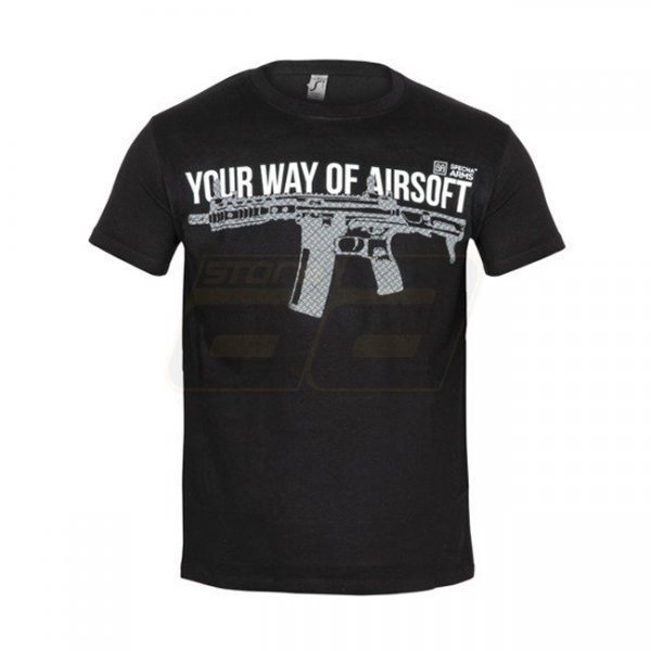 Specna Arms Shirt - Your Way of Airsoft 04 - Black - L