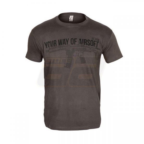 Specna Arms Shirt - Your Way of Airsoft 04 - Grey/Black - 2XL