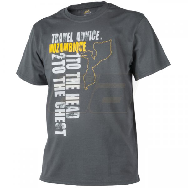 Helikon T-Shirt Travel Advice: Mozambique - Shadow Grey - XL