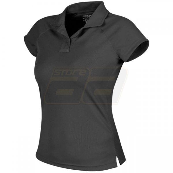 Helikon Women's UTL Polo Shirt TopCool Lite - Black - M