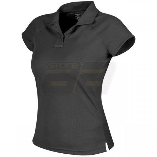 Helikon-Tex Women's UTL Polo Shirt TopCool Lite - Black - L
