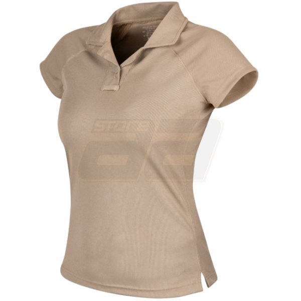 Helikon Women's UTL Polo Shirt TopCool Lite - Khaki - XL
