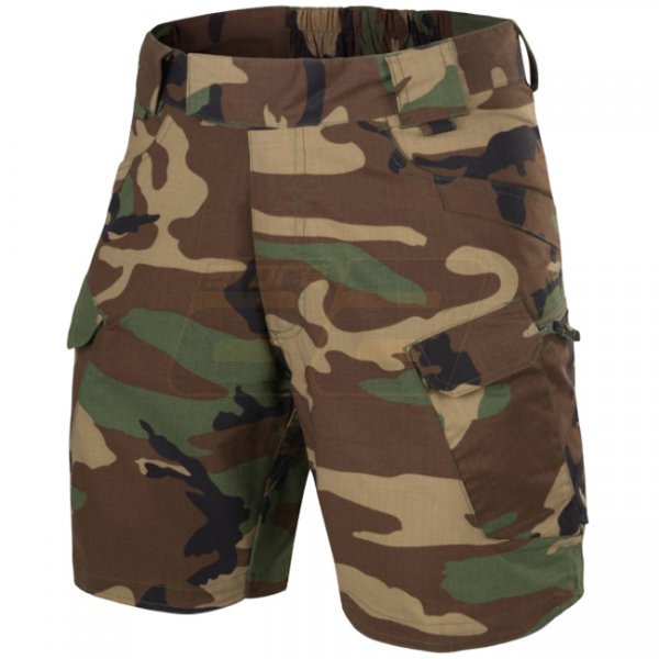 Helikon UTS Urban Tactical Shorts 8.5 PolyCotton Ripstop - US Woodland - 2XL