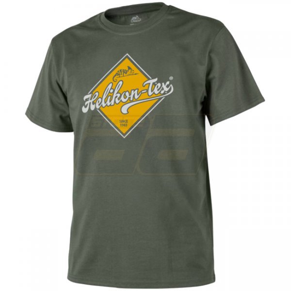 Helikon T-Shirt Helikon-Tex Road Sign - Olive Green - 2XL