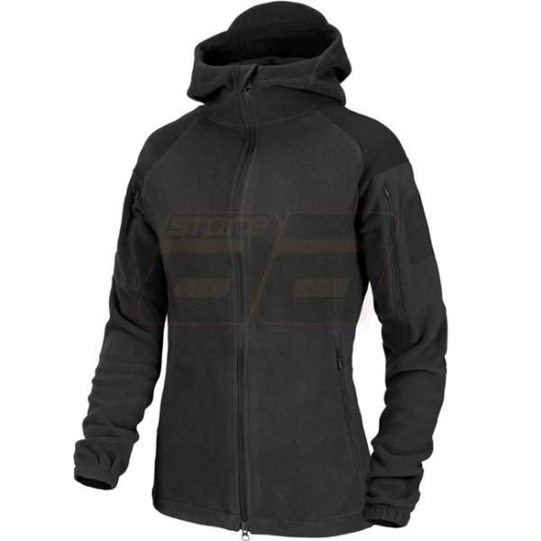 Helikon Women's Cumulus Heavy Fleece Jacket - Black - L