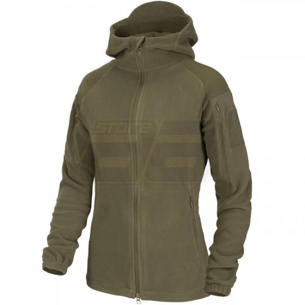 Helikon Women's Cumulus Heavy Fleece Jacket - Taiga Green - S