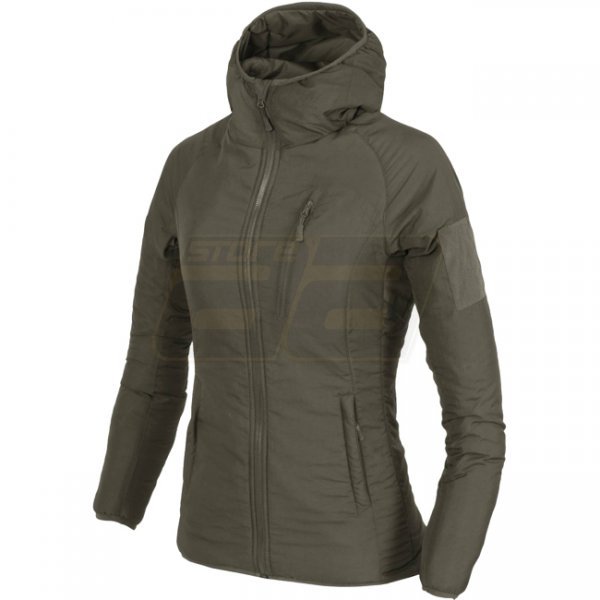 Helikon Women's Wolfhound Hoodie Jacket - Taiga Green - S