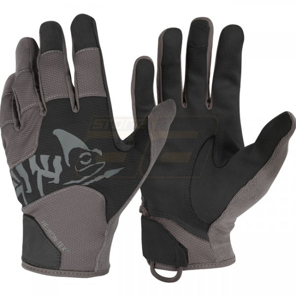 Helikon-Tex All Round Tactical Gloves - Black / Shadow Grey A - L