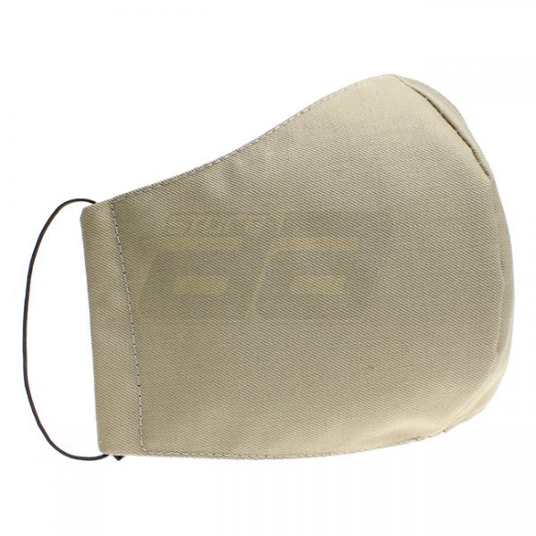 Pitchfork Face Mask - Khaki / Black