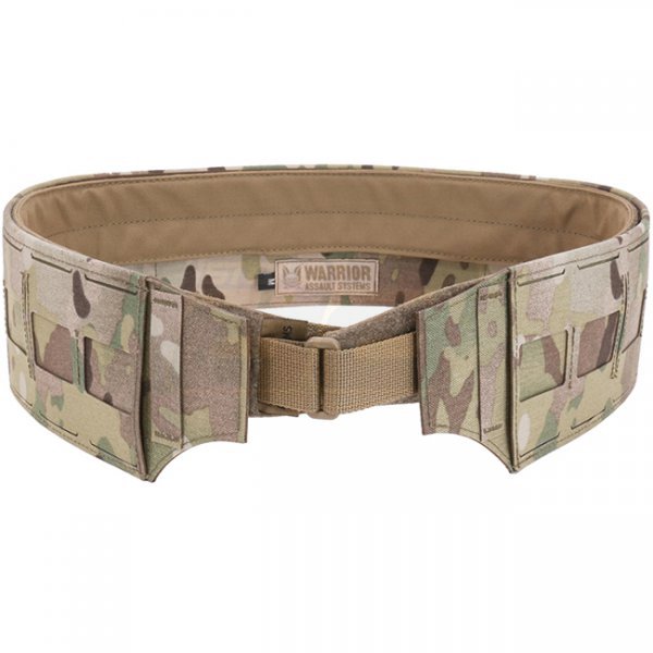 Warrior Laser Cut Low Profile MOLLE Belt - Multicam L