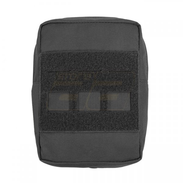 Warrior Laser Cut Small Vertical Utility Pouch - Black