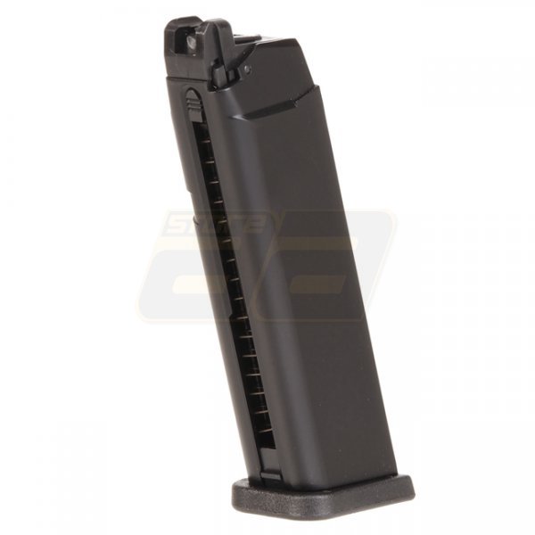 WE G17 22rds MOS Gas Magazine - Black