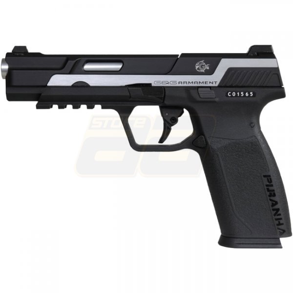 G&G Piranha Mk I Gas Blow Back Pistol - Two Tone