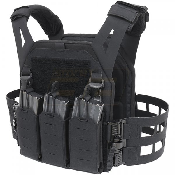 Warrior Laser Cut LPC Low Profile Carrier Ladder Sides V2 MK1 - Black L