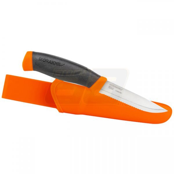 Morakniv Companion F Serrated - Stainless Steel - Orange