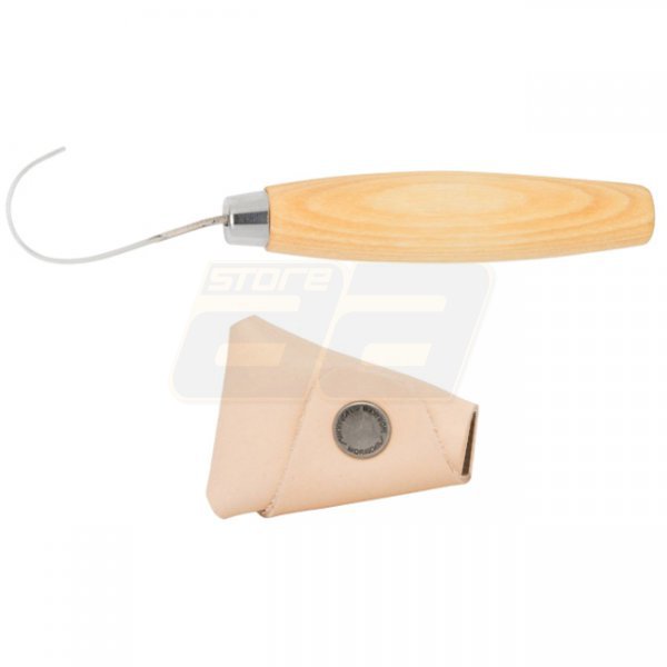 Morakniv Wood Carving Hook Knife 162 Double Edge & Sheath - Wood