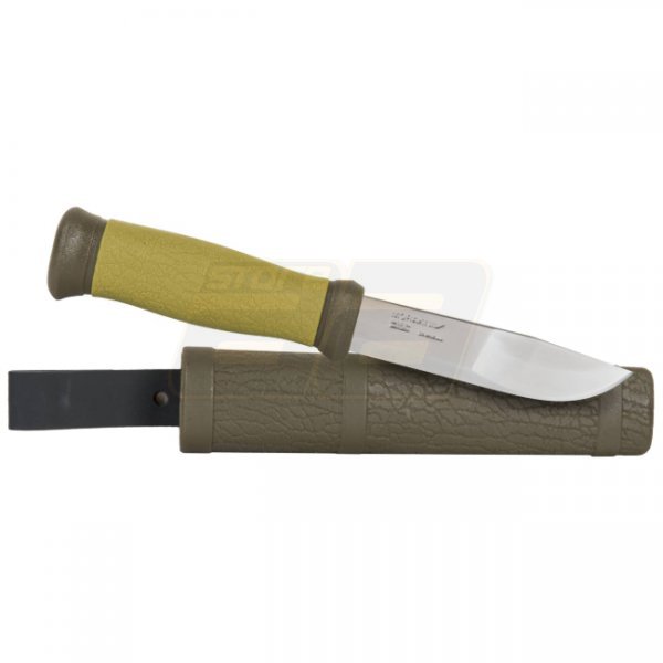 Morakniv Outdoor 2000 - Stainless Steel - Olive Green