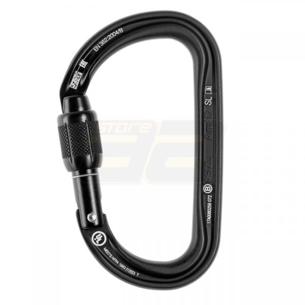 Petzl Am'D Screw-Lock Carabiner - Black