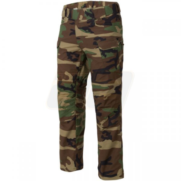 Helikon UTP Urban Tactical Pants - PolyCotton Ripstop - US Woodland - XS - Short