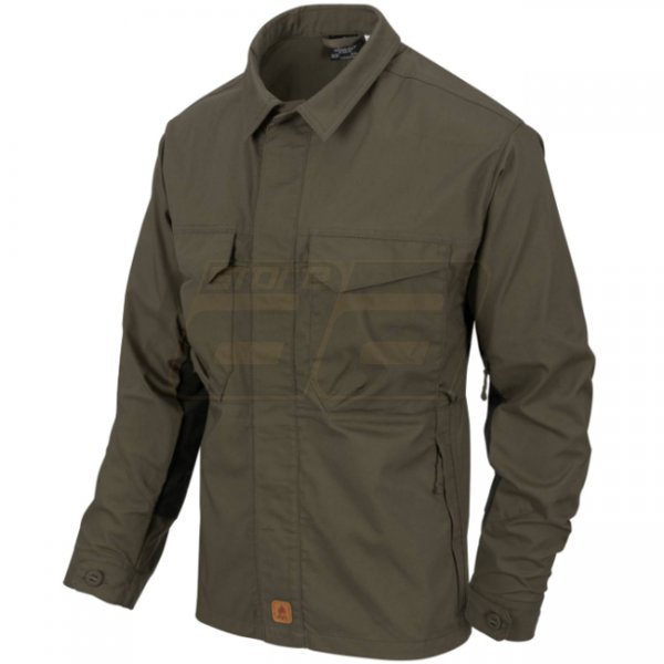 Helikon Woodsman Shirt - Taiga Green / Black A - XL