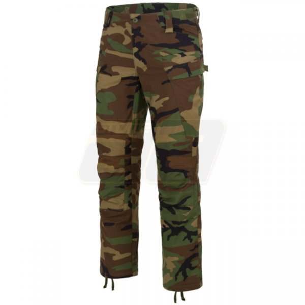 Helikon-Tex SFU Next Pants Mk2 PolyCotton Stretch Ripstop - US Woodland - S - Long