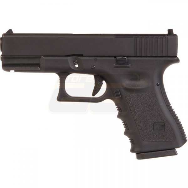 WE G19 MOS Gas Blow Back Pistol - Black