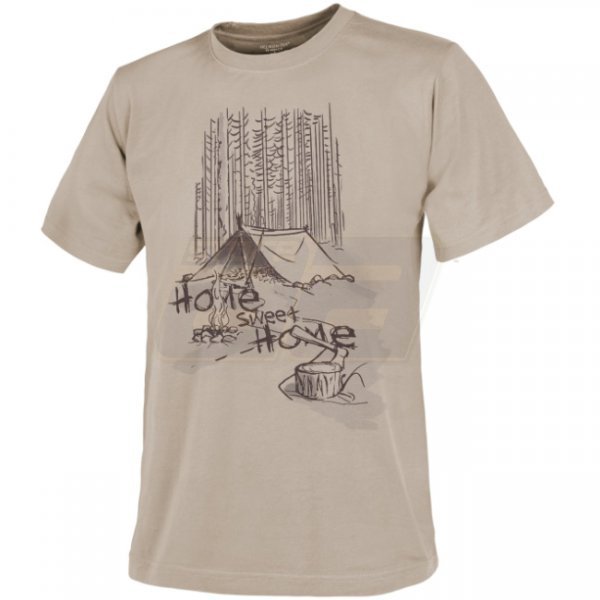 Helikon T-Shirt Home Sweet Home - Khaki - S