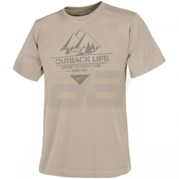 Helikon T-Shirt Outback Life - Khaki - S