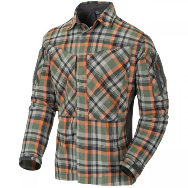 Helikon MBDU Flannel Shirt - Timber Olive Plaid - XS