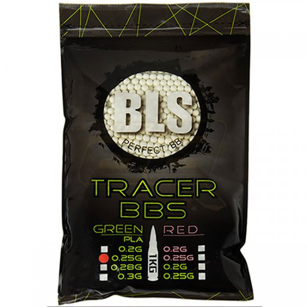 BLS Green Tracer BIO BBs 0.25g - 1kg