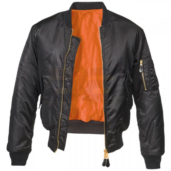 Brandit MA1 Jacket - Black - S