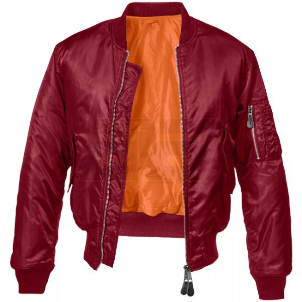 Brandit MA1 Jacket - Burgundy - L