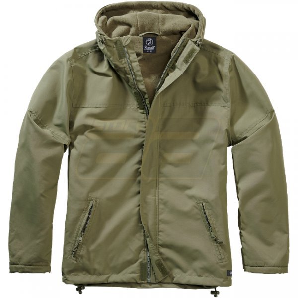 Brandit Windbreaker Frontzip - Olive - 3XL