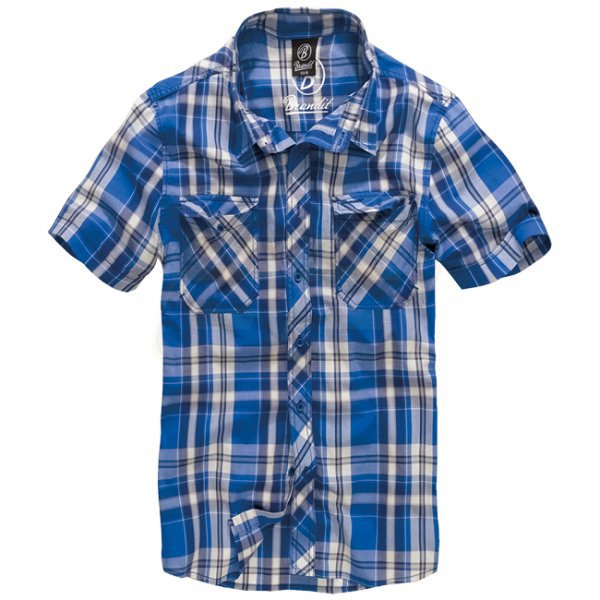 Brandit Roadstar Shirt Shortsleeve - Blue - S