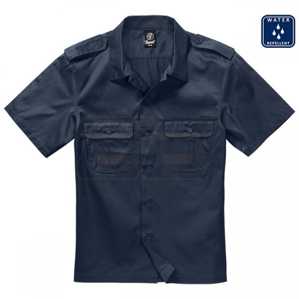 Brandit US Shirt Shortsleeve - Navy - L