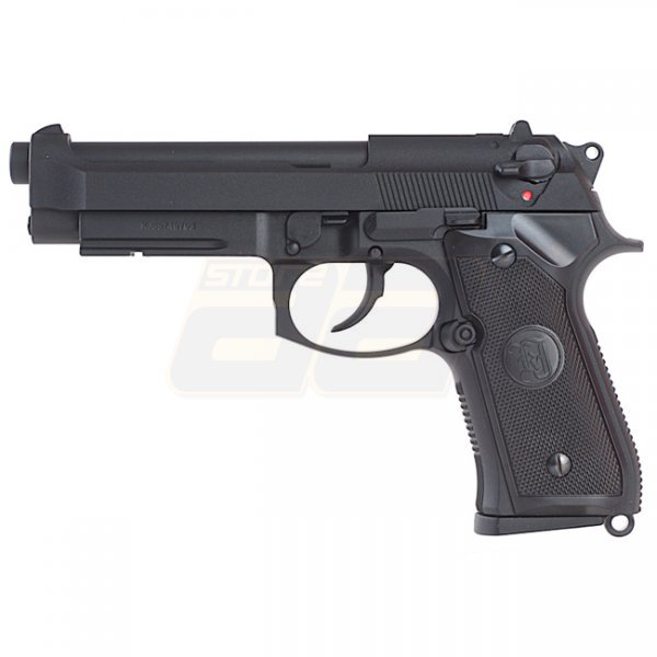 KJ Works M9A1 Gas Blow Back Pistol - Black