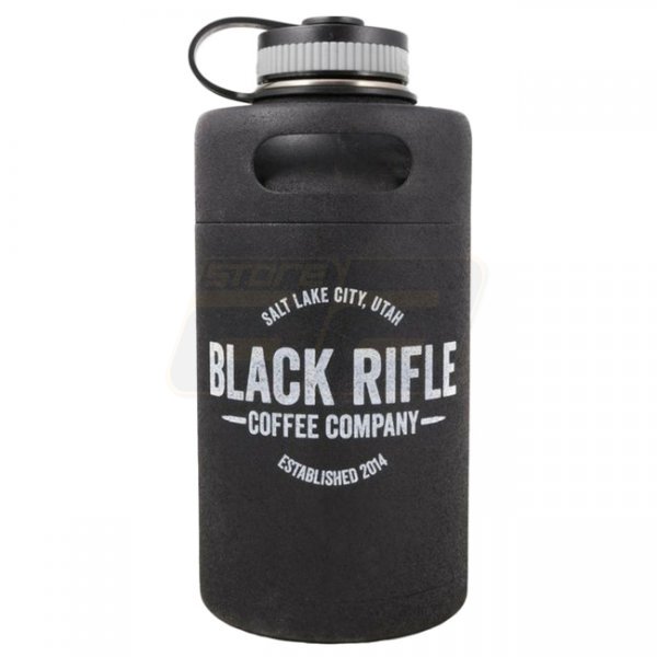 Black Rifle Coffee Vintage Logo Textured Growler - Matte Black