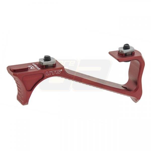 Leapers M-LOK Ultra Slim Angled Foregrip - Red